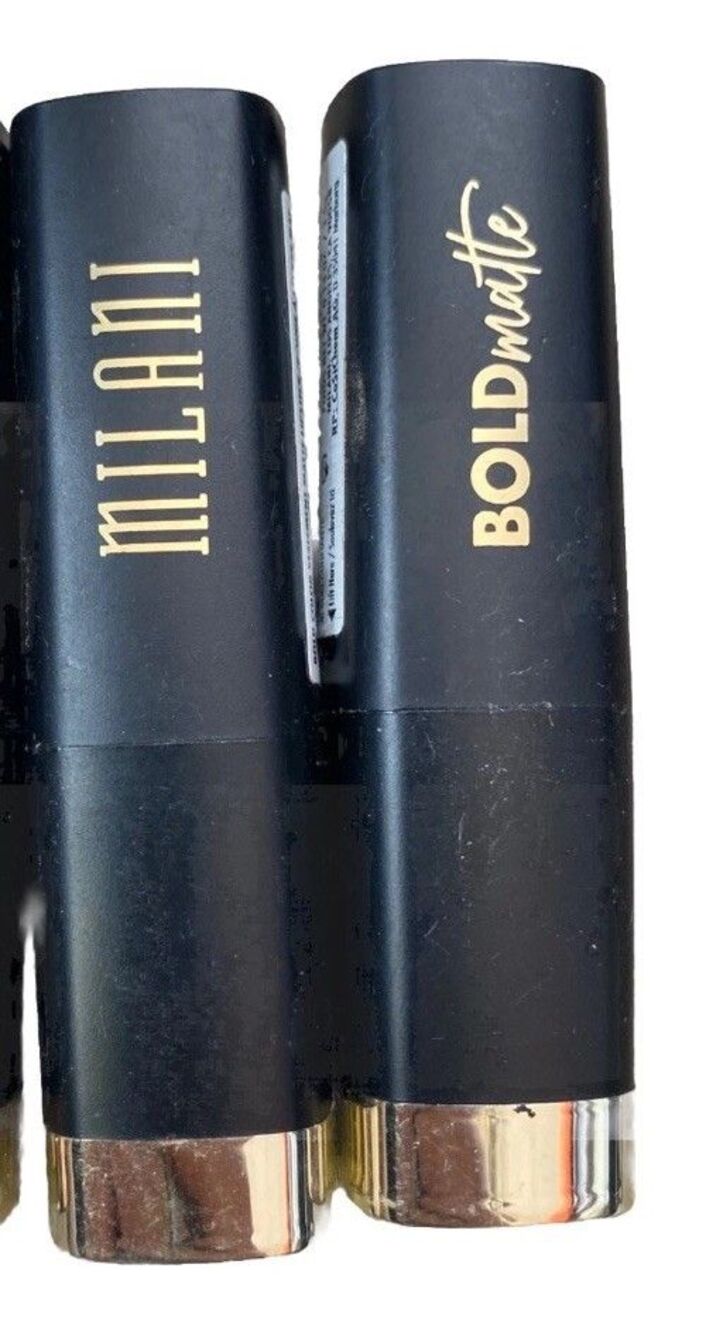 Milani 21 I Am Cool Bold Color Statement Lipstick Rare HTF Lot Of 2